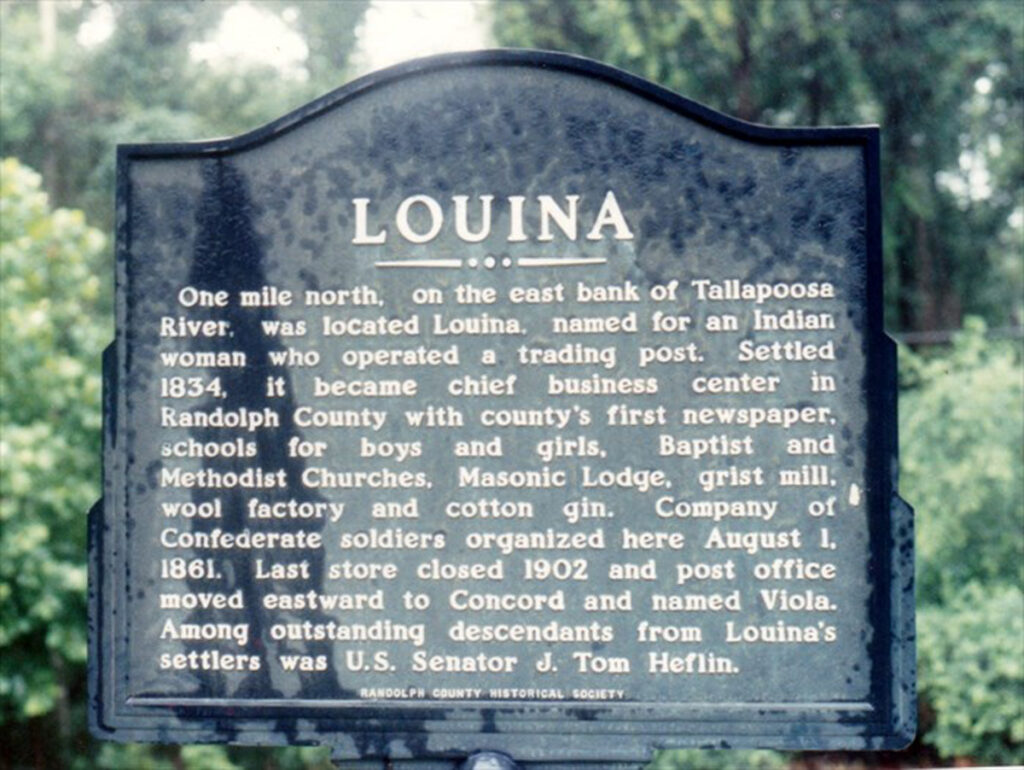 Louina Alabama marker