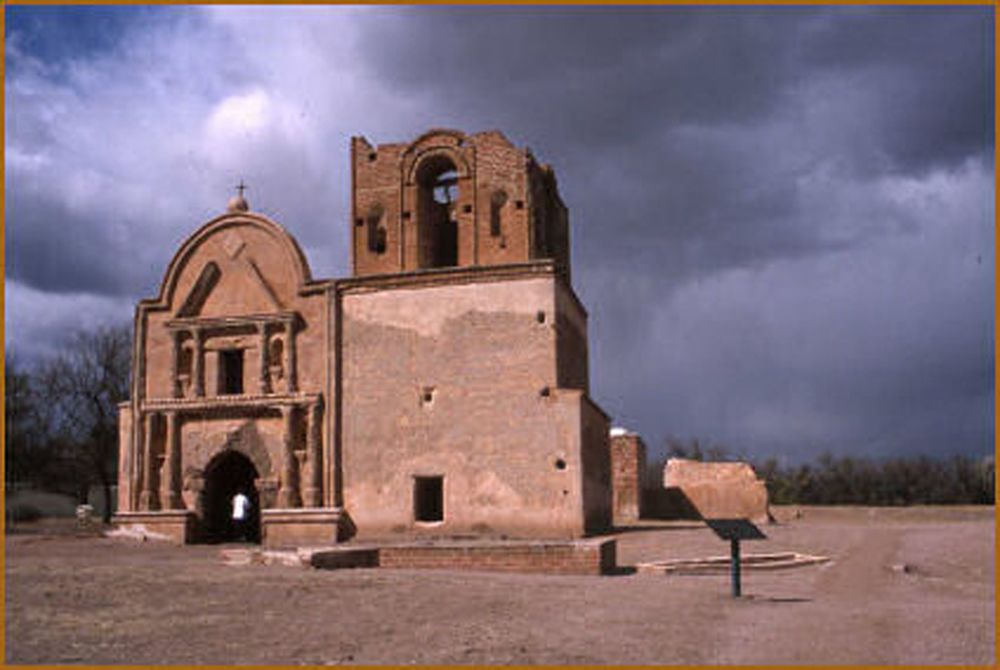 Picture of Tumacacori Mission near Nogales, Arizona